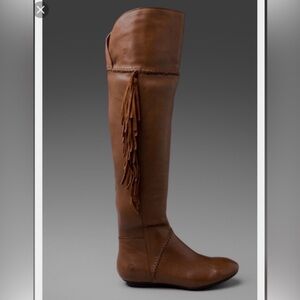 House of Harlow 1960 Brown Over the Knee Boots Tessa Size 6